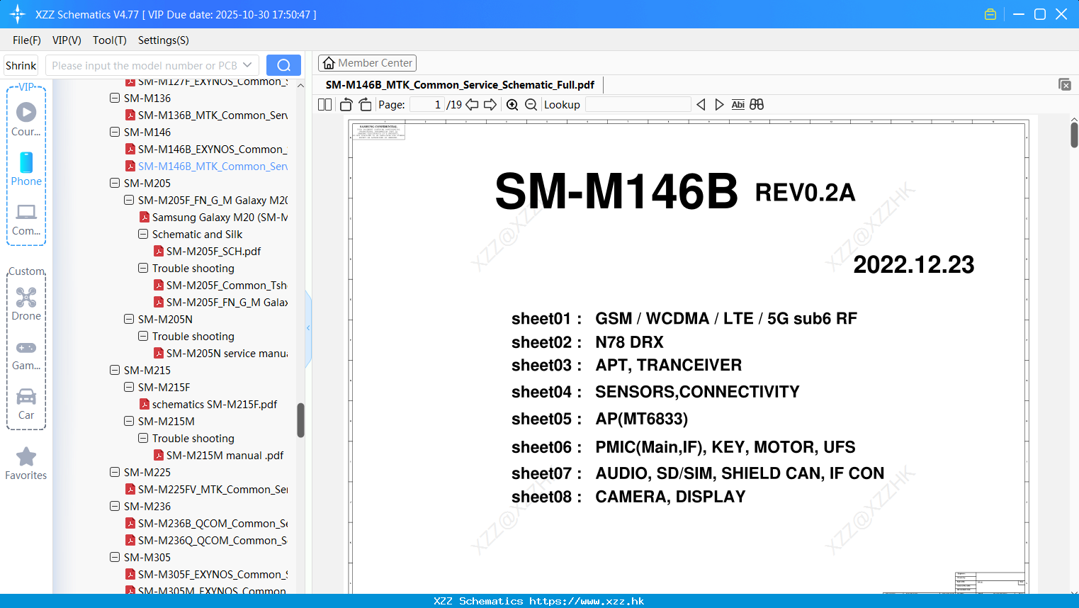 Samsung SM-M146B_MTK_Common_Service_Schematic_Full